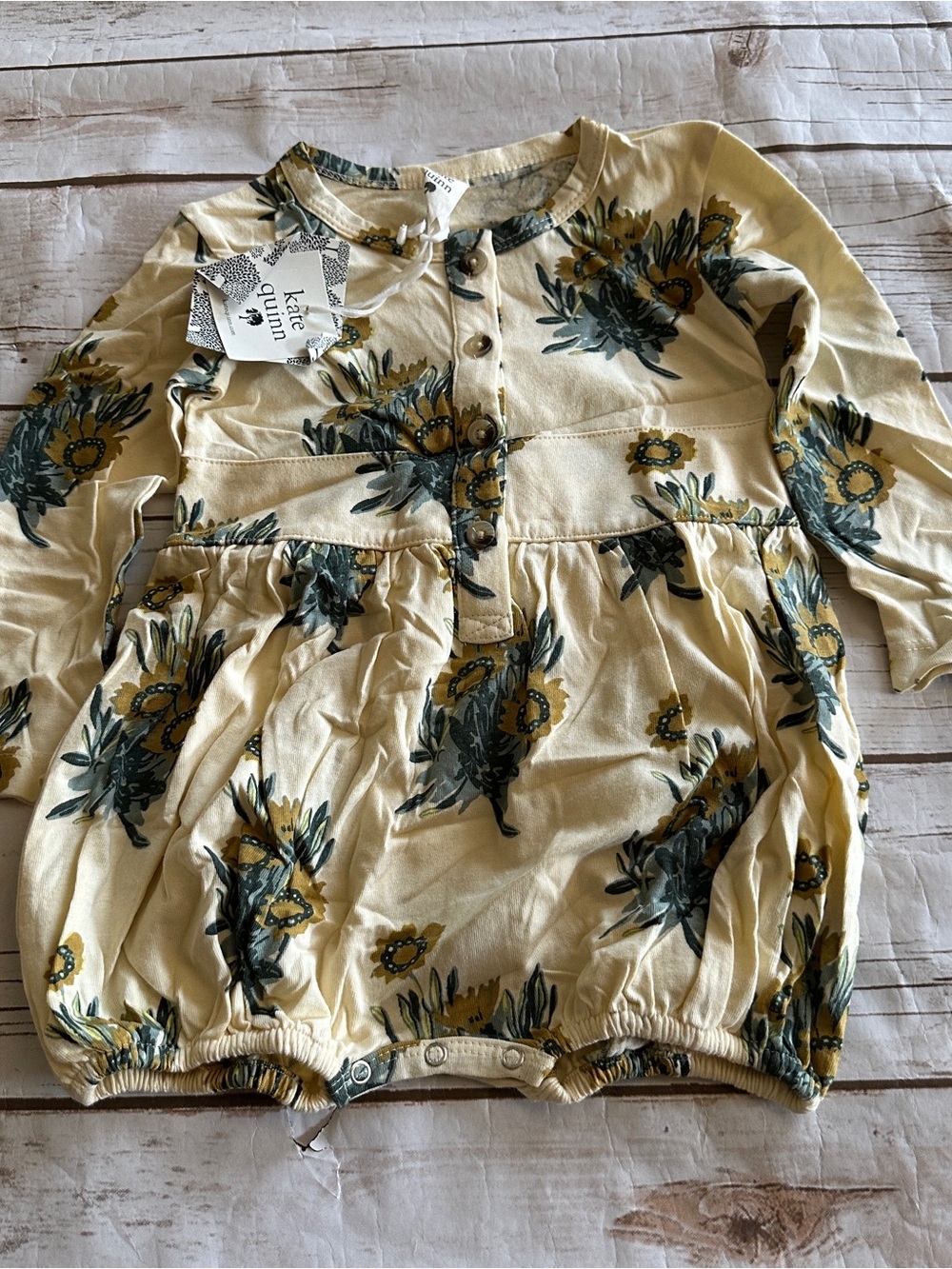 Kate Quinn sunflower bubble nwt 18/24